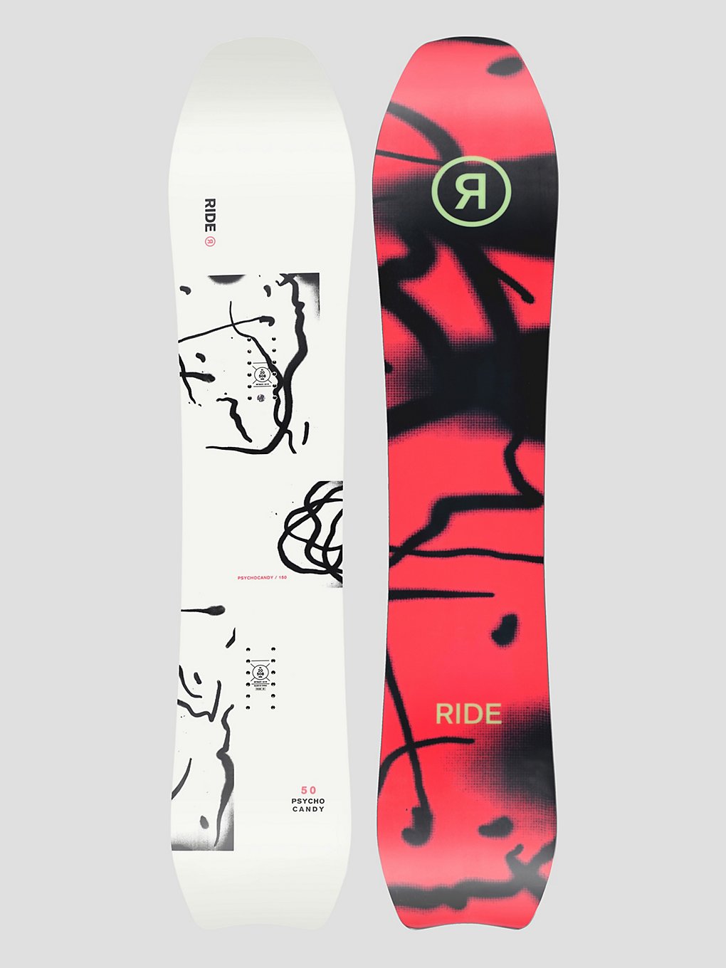 Ride Psychocandy 2024 Snowboard design kaufen