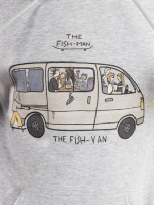 The Fish-Van Sweat &agrave; capuche