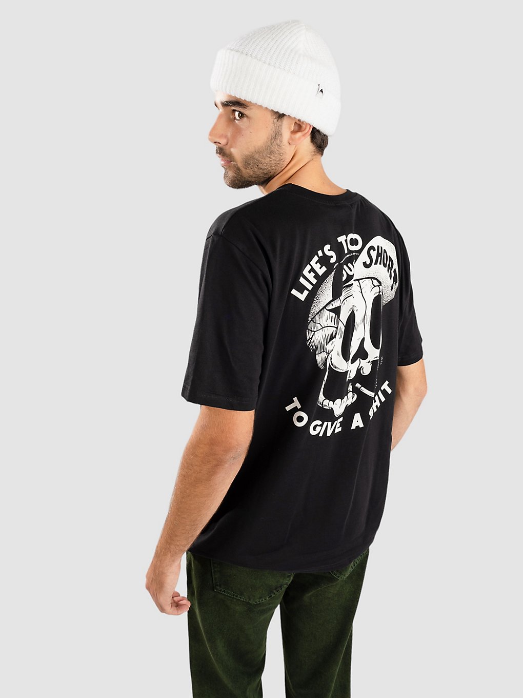 The Dudes Too Short Smokes T-Shirt black kaufen