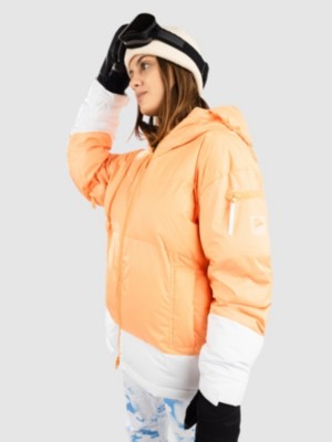 Roxy CHLOE KIM X ROXY PUFFY SNOW JACKET - Ski jacket - mock orange/orange 