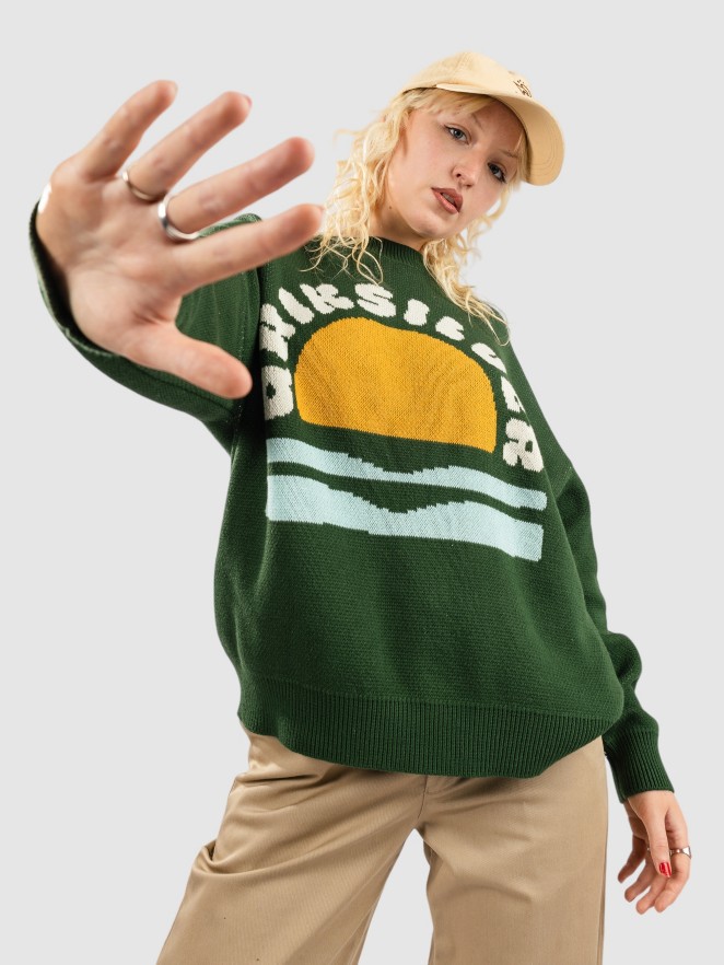 Quiksilver Uni Sweater Screen Svetr