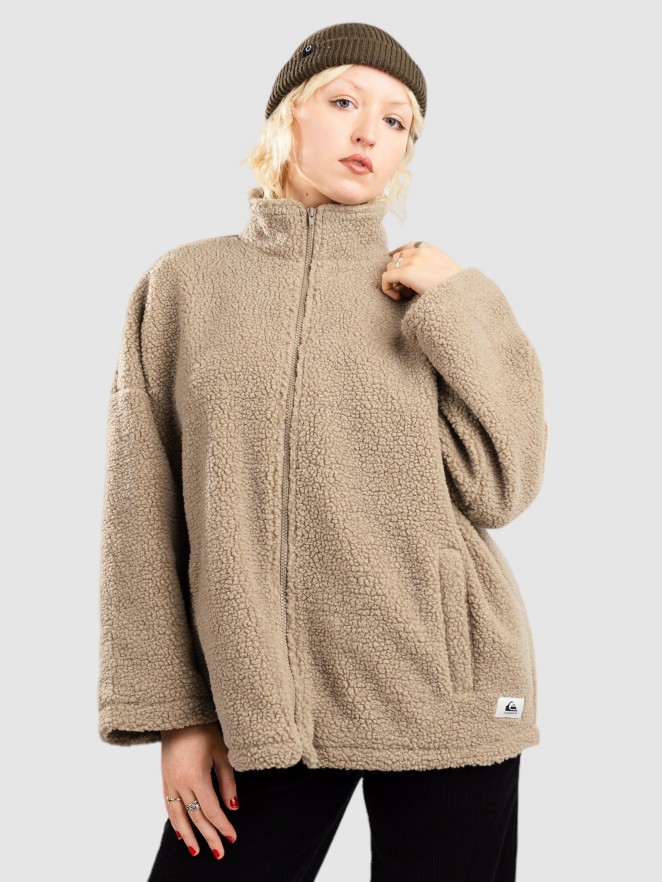 Quiksilver Uni Sherpa Fleece Bluza na zamek