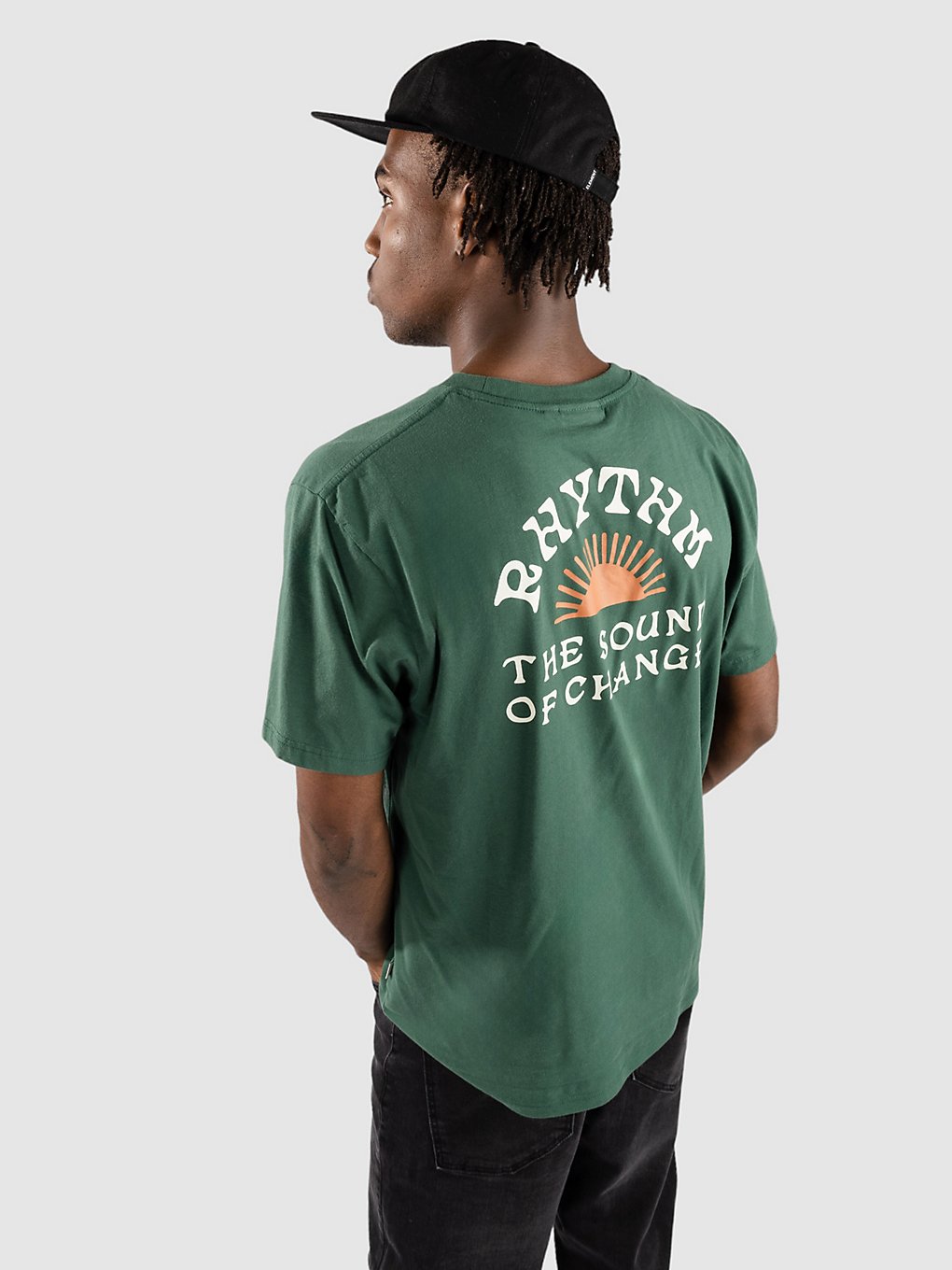 Rhythm Awake T-Shirt Vintage green kaufen