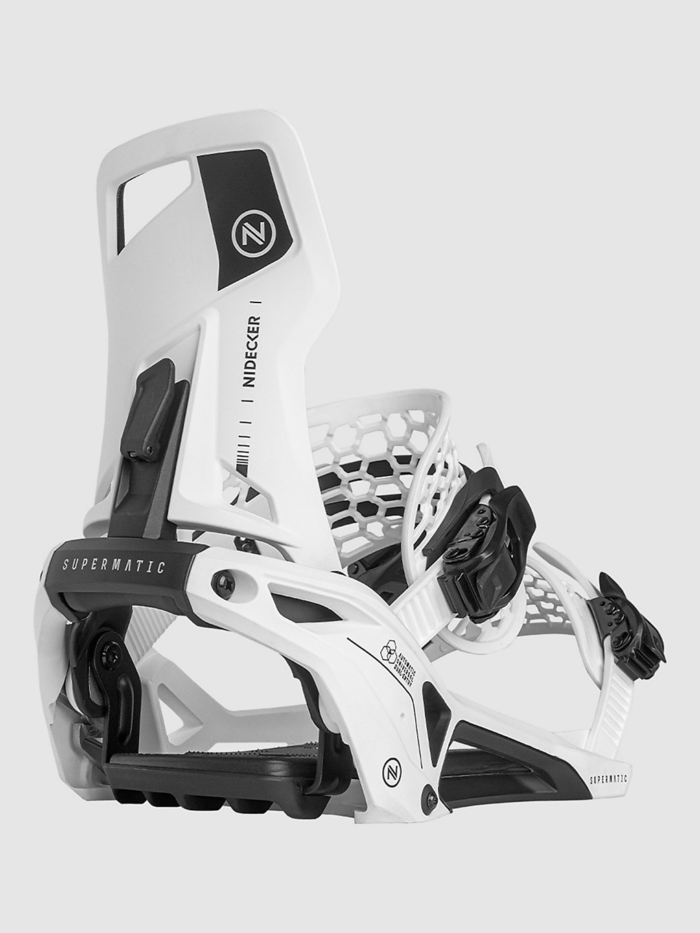 Nidecker Supermatic 2024 Snowboard-Bindung white kaufen