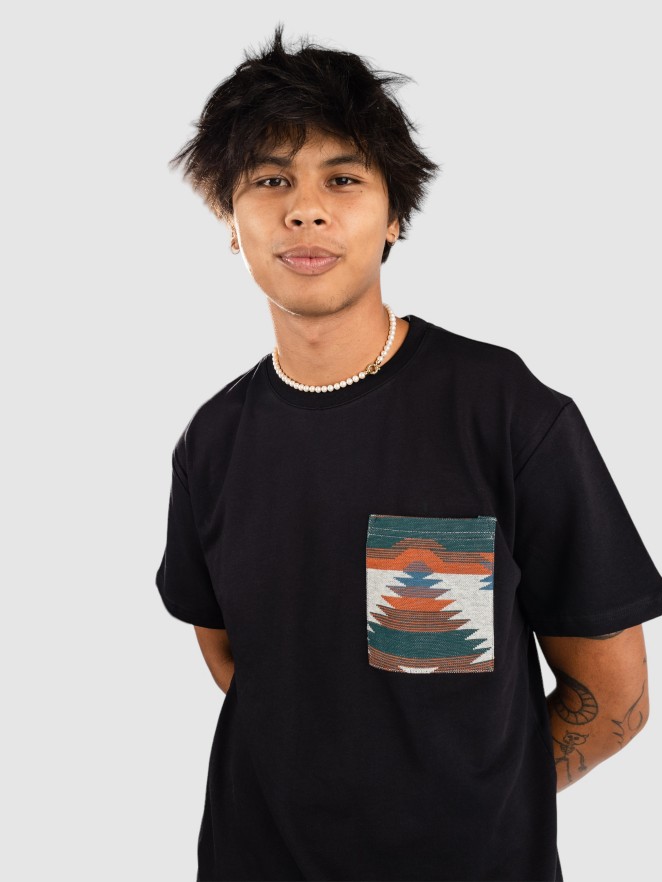 Anerkjendt Akkikki Jacquard Pocket Tricko