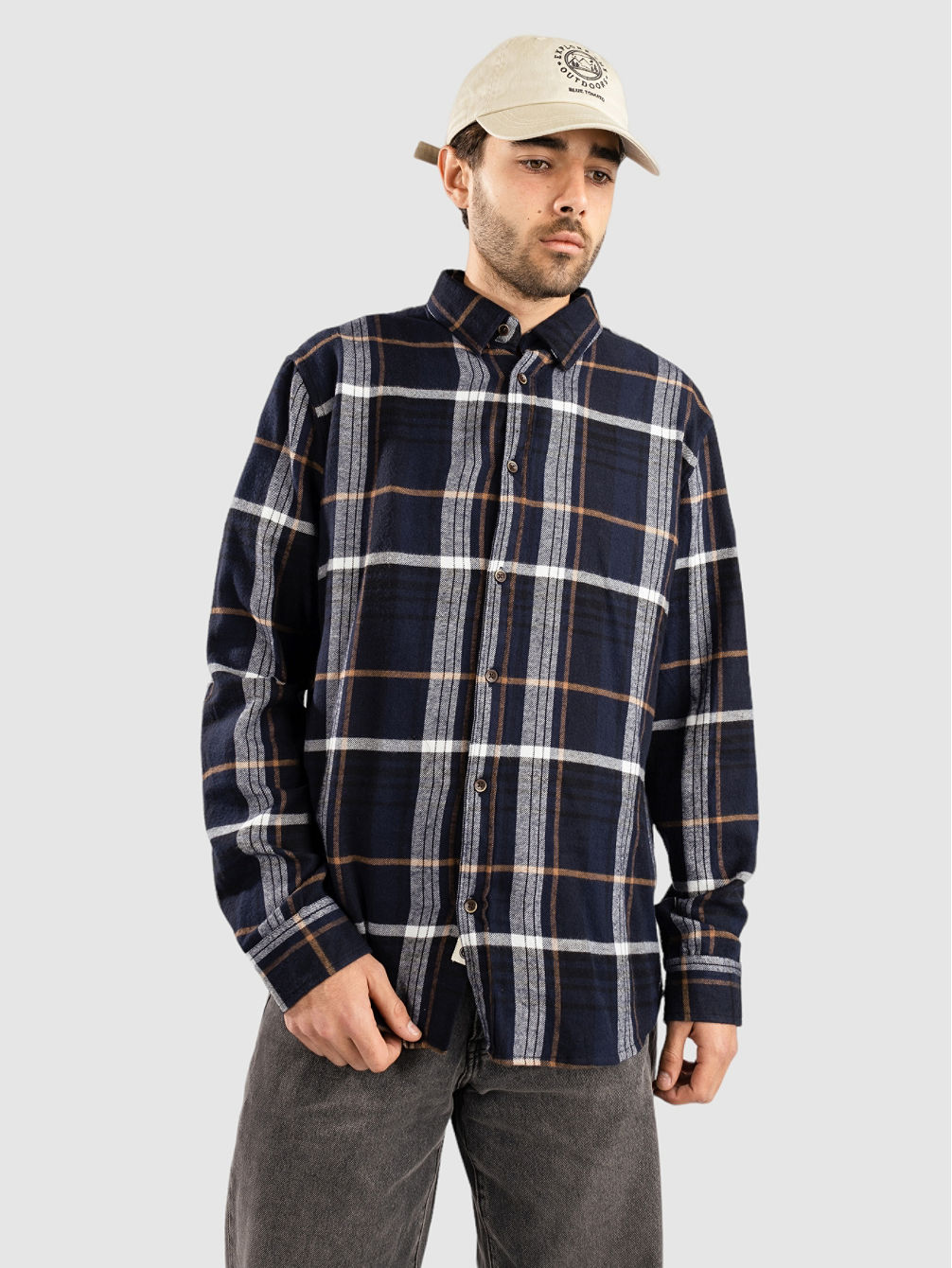 Akleif Flannel Check Chemise