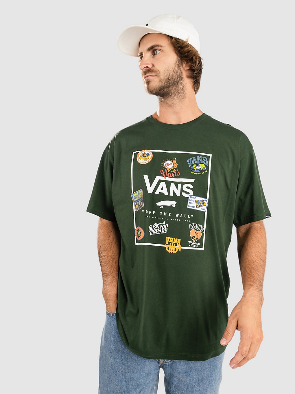 Vans Classic Print Box T-Shirt white kaufen