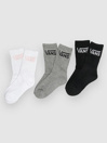 Vans Classic Crew 6.5-10 3Pk Calcetines