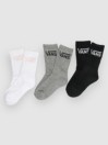 Vans Classic Crew 6.5-10 3Pk Strumpor