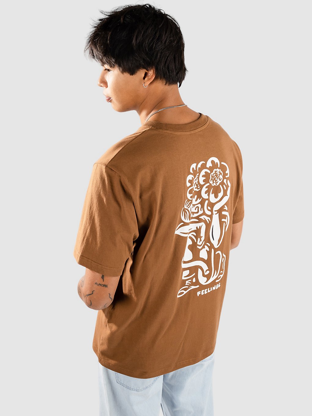 And Feelings Weight T-Shirt brown toffee kaufen