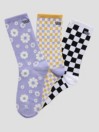 Vans Threefer (6.5-10) Socken