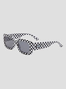 Checky Black/White Checkerboard Sonnenbrille