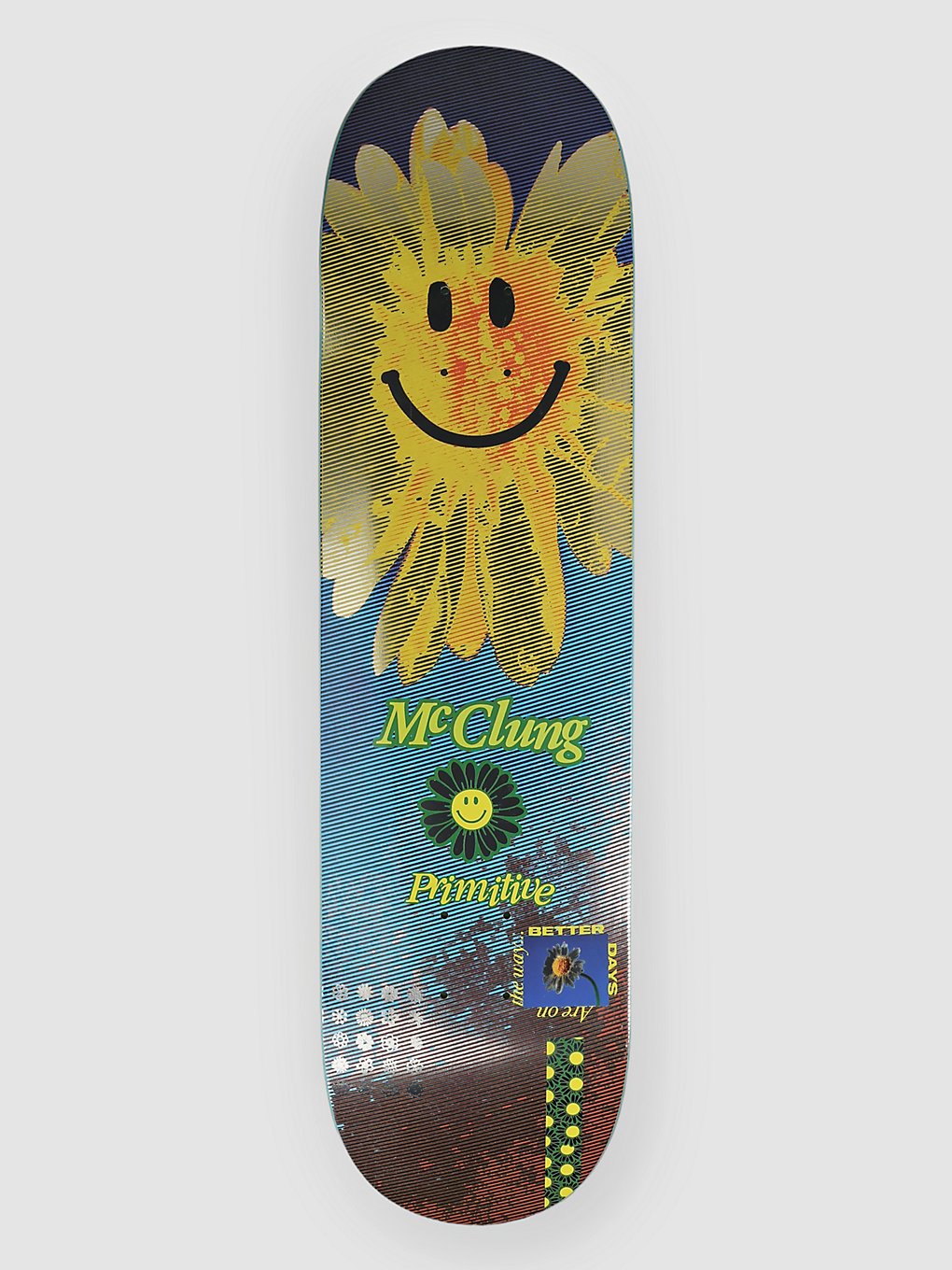 Primitive McClung Better Days 8.25" Skateboard Deck blue kaufen