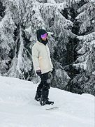 Tonga White Snowboardov&eacute; br&yacute;le