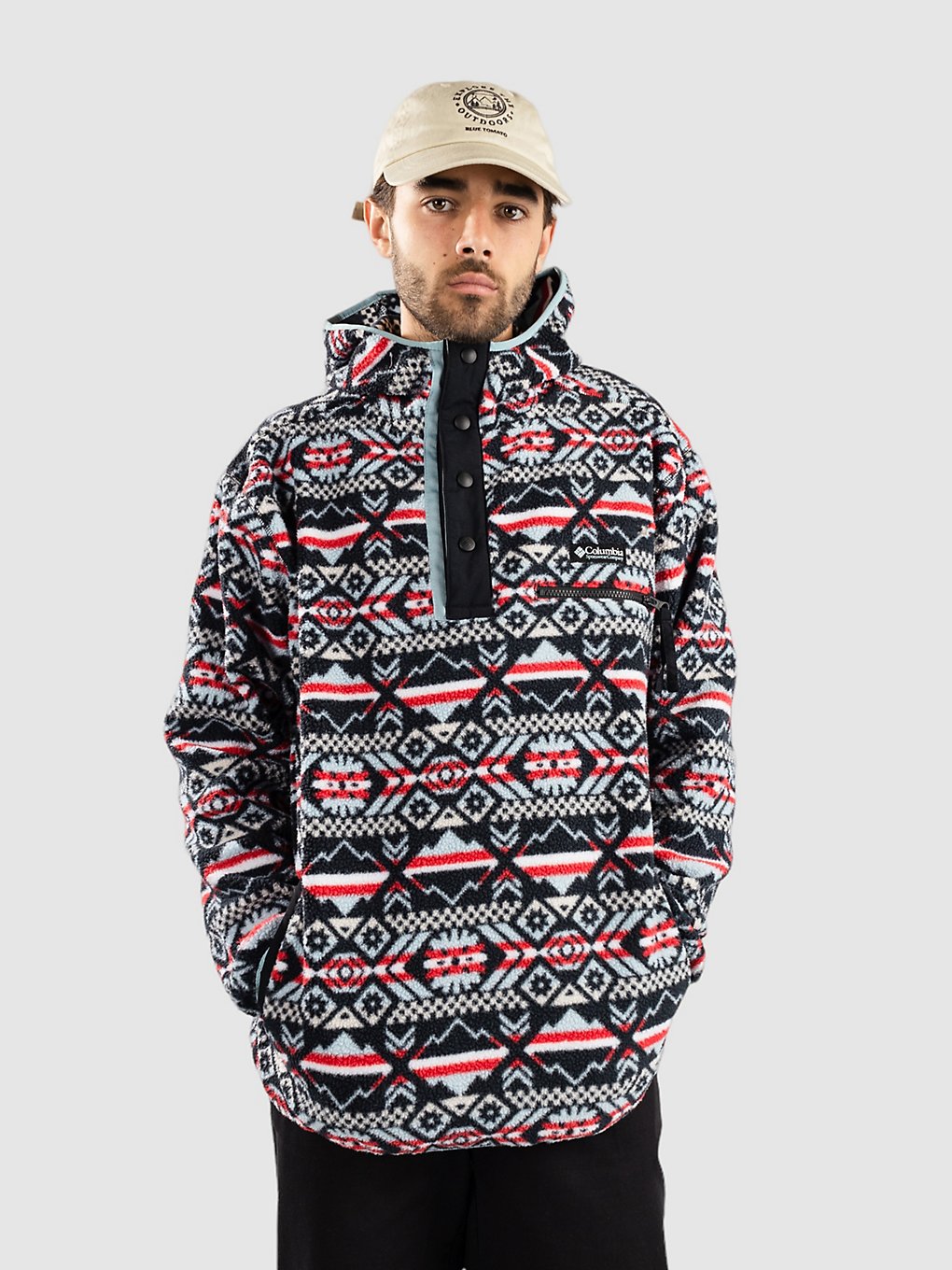 Columbia Helvetia Sweater blk checkered peaks multi kaufen