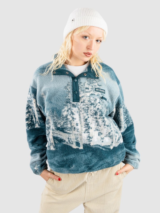 Columbia Helvetia Cropped Half Snap Sweat