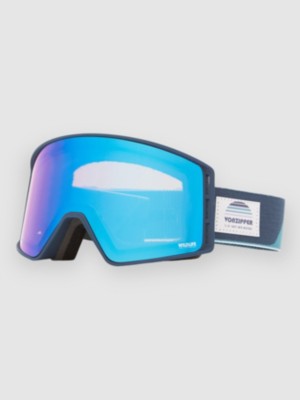Photos - Ski Goggles VonZipper Velo Sin Blue Goggle dark blue chrome 