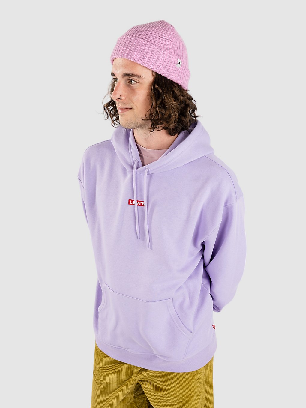 Levi's Relaxed Baby Tab Hoodie purple rose kaufen
