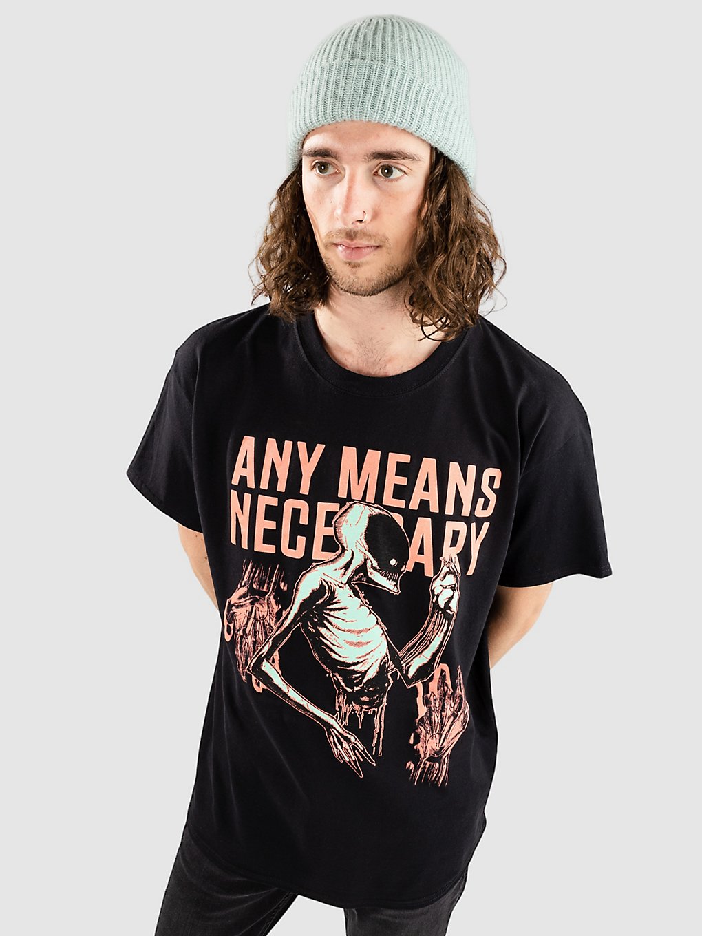 Any Means Necessary Nothing Left T-Shirt black kaufen