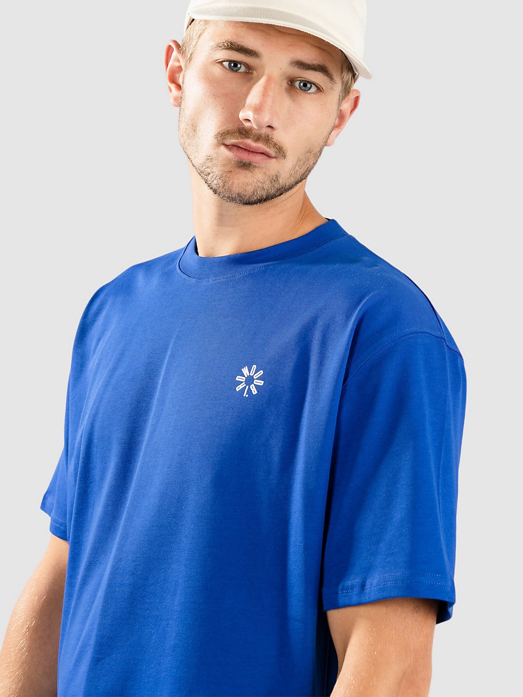 Woodbird Baine Star T-Shirt cobalt blue kaufen