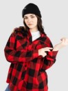 Empyre Akrin Oversized Plaid Flannel Skjorta