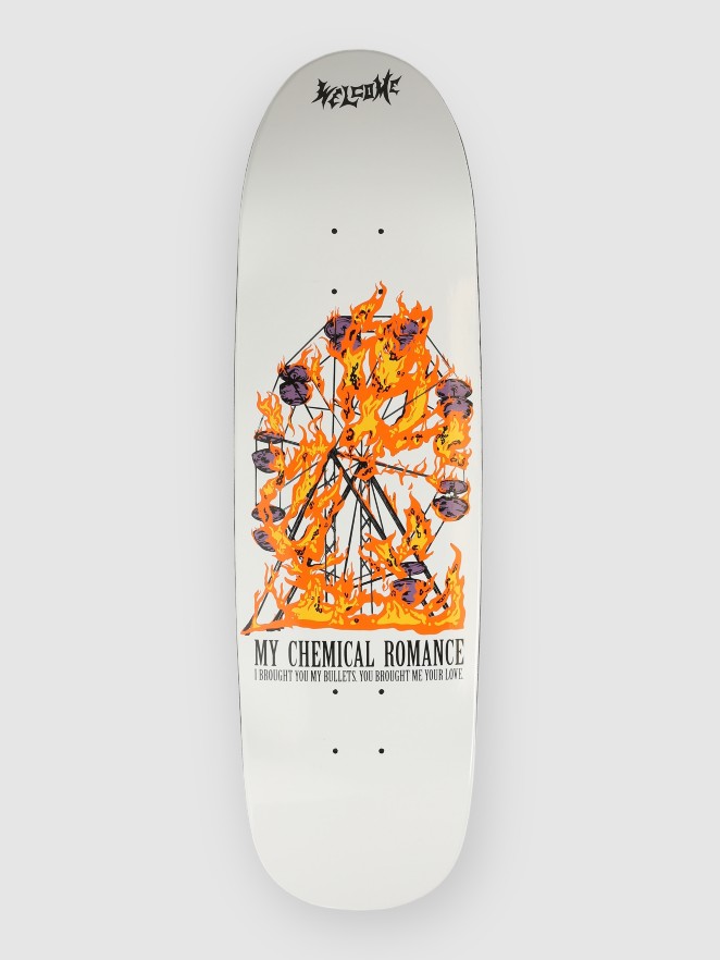 Welcome Brought You My Bullets On Atheme 8.8″ Skateboard Deck