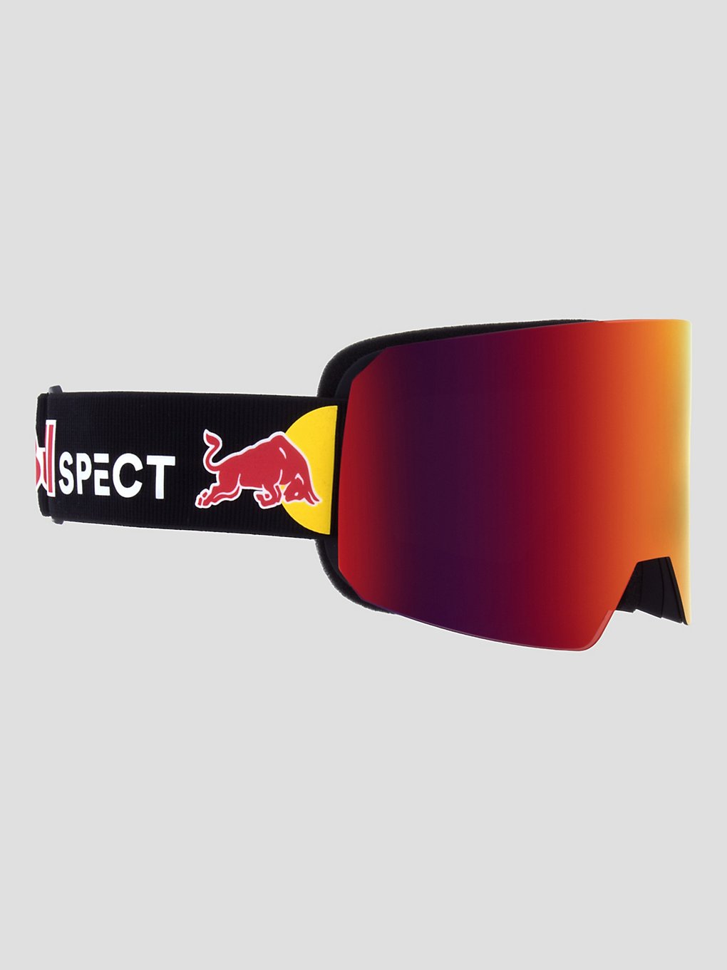 Red Bull SPECT Eyewear LINE-01 Black Goggle brown with red mirror kaufen