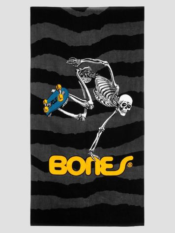 Powell Peralta Skateboard Skeleton Handdoek