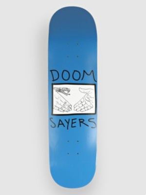 Photos - Other for outdoor activities Doomsayers Doomsayers Snake Shake 8.5" Skateboard Deck blue