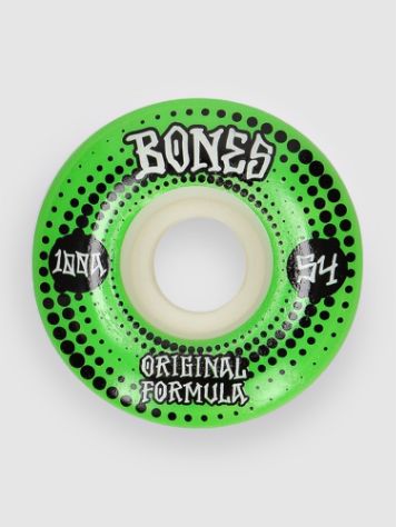 Bones Wheels 100's Originals #5 V4 Wide 100A 54mm Wielen