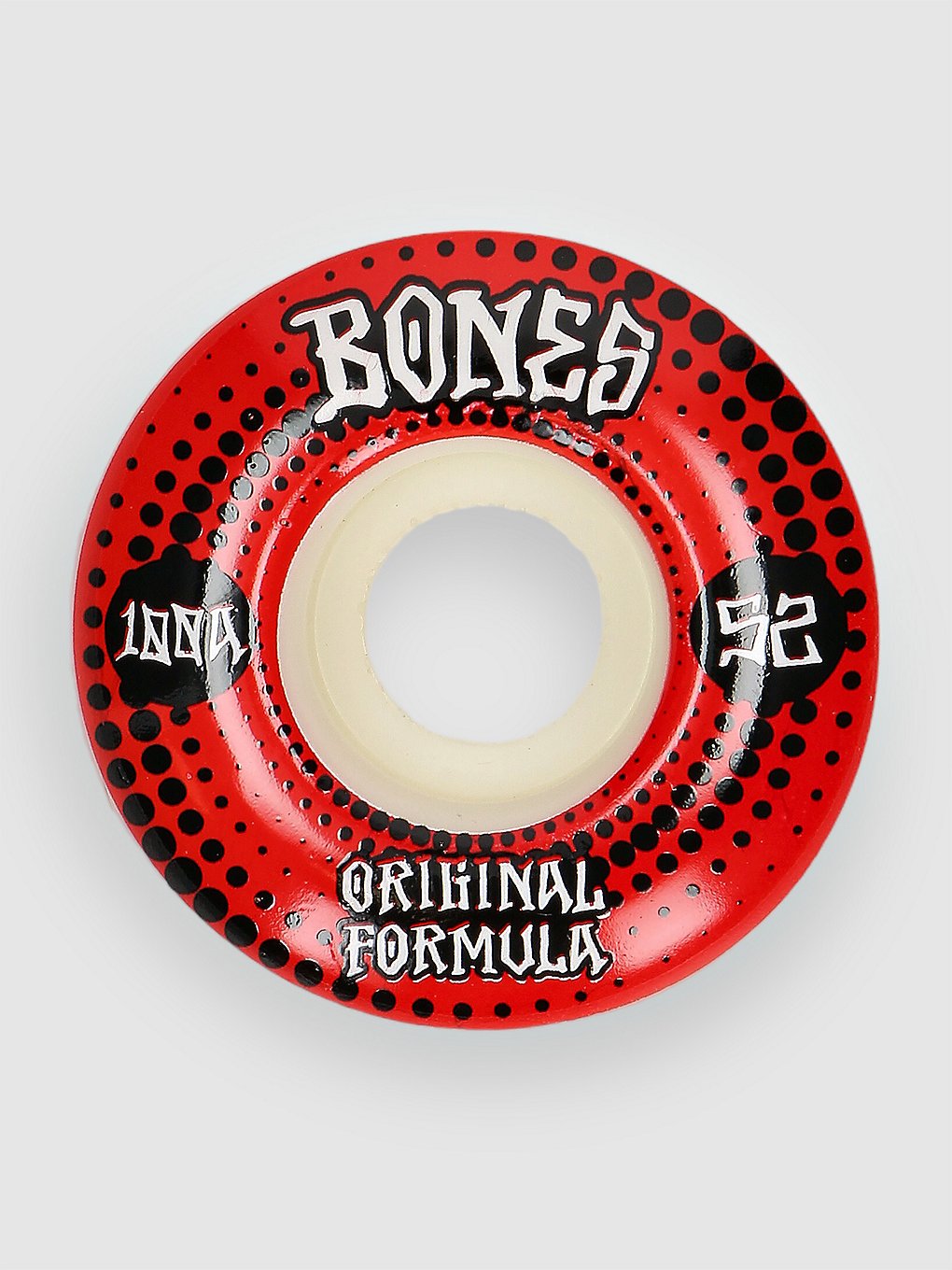 Bones Wheels 100's Originals #5 V4 Wide 100A 52mm Rollen red kaufen