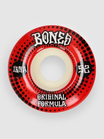 Bones Wheels 100's Originals #5 V4 Wide 100A 52mm Wielen
