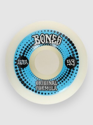 Roues Skate Bones 100's V5 52mm 100A (White)