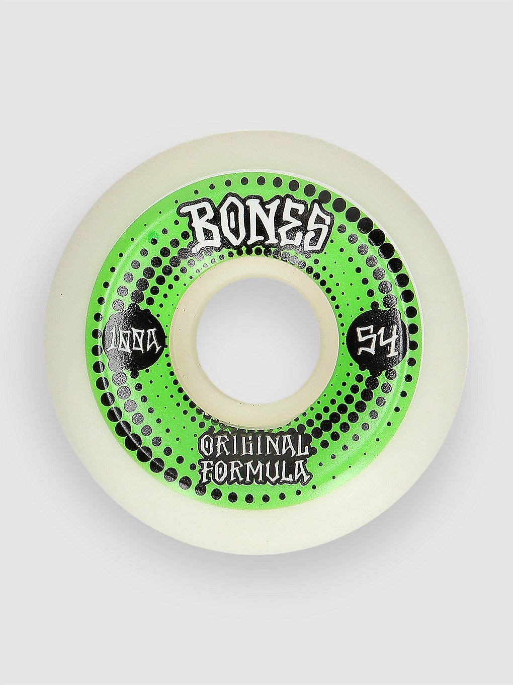 Bones Wheels 100's Originals #5 V5 Sidecut 100A 54mm Rollen green kaufen