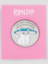 RIPNDIP Shroom Cat Pin Samolepky