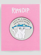 Shroom Cat Pin Sticker