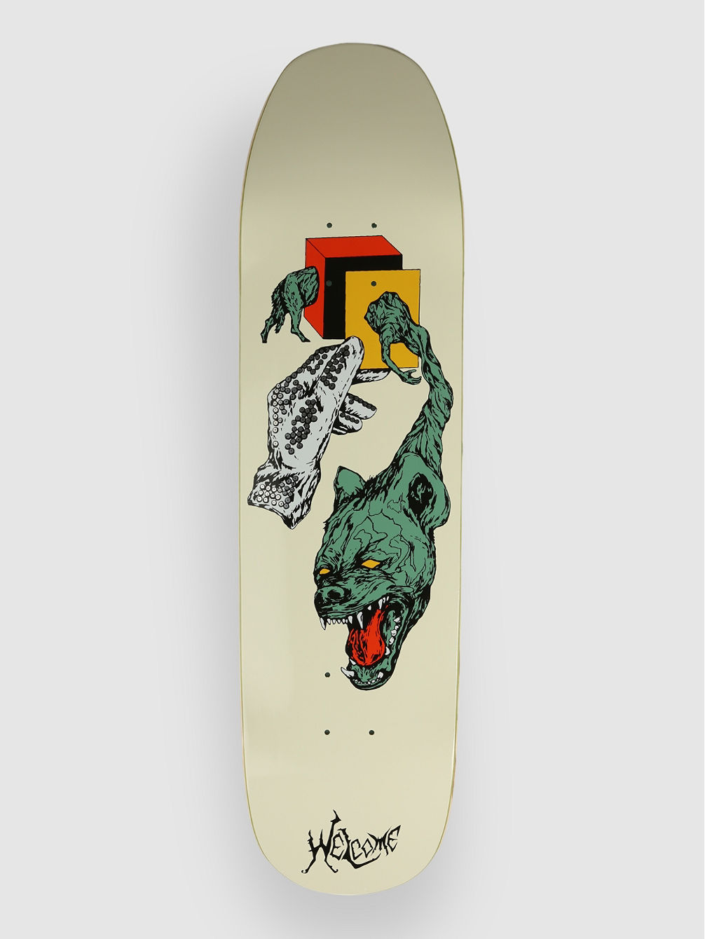 Face Of A Lover On Son Of Moontrim 8.25 Skateboard Deck