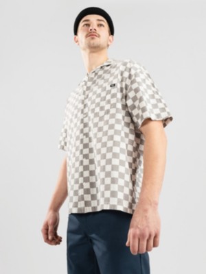 vans checkerboard button up shirt