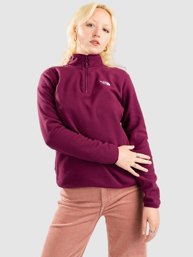 THE NORTH FACE 100 Glacier 1/4 Sweat à capuche zippé