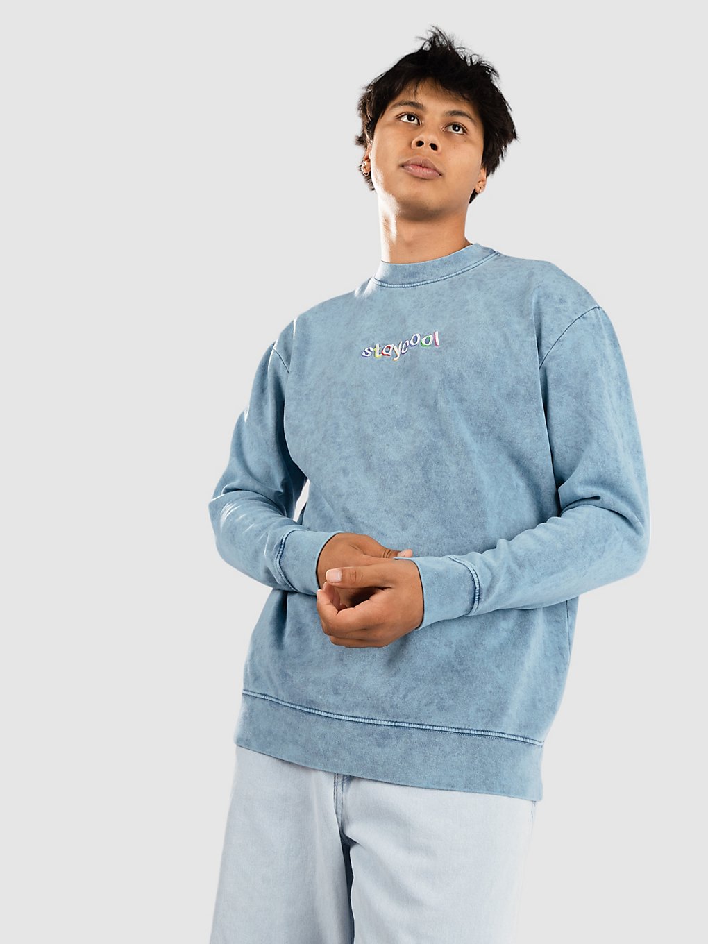 Staycoolnyc Classic Mineral Sweater teal kaufen