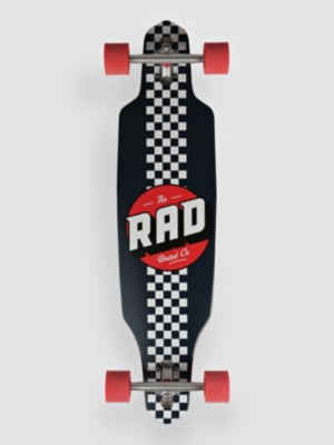 Photos - Skateboard RAD Board Co.  Board Co. Checker Stripe Drop Through Complete uni 