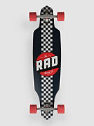 Checker Stripe Drop Through Skateboard