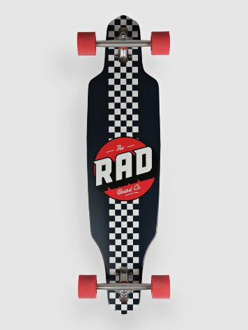 RAD Board Co. Checker Stripe Drop Through Complete