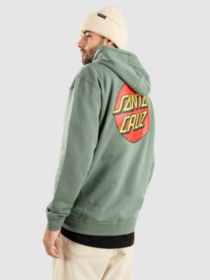 Santa Cruz Classic Dot Chest Hoodie sage kaufen