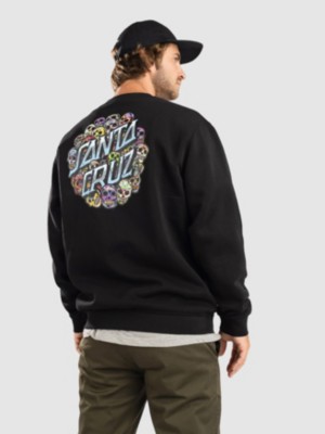 Santa Cruz Calvera Dot Crew Sweater black kaufen