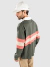 Santa Cruz Mini Hand Stripe Long Sleeve Polo