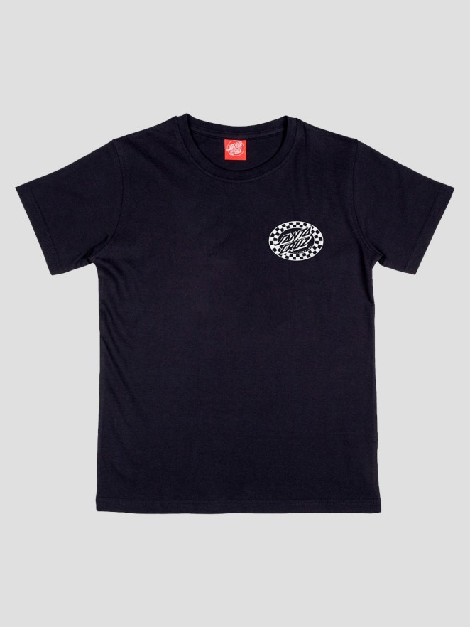 Santa Cruz Check Oval Mono Camiseta