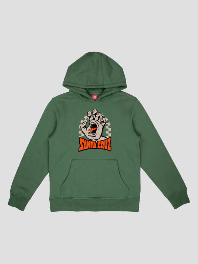 Santa Cruz Check Gateway Hand Front Felpa con Cappuccio