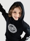 Santa Cruz Check Oval Mono Front Kids Hoodie