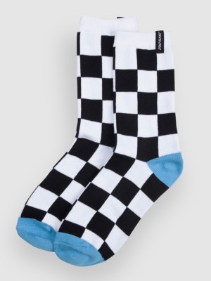 Checkerboard Strip Socken